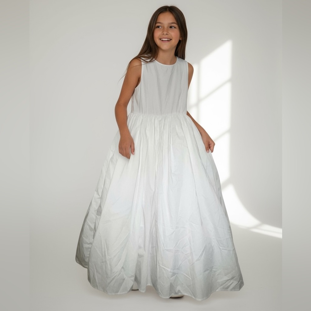 White Petticoat Slip Dress